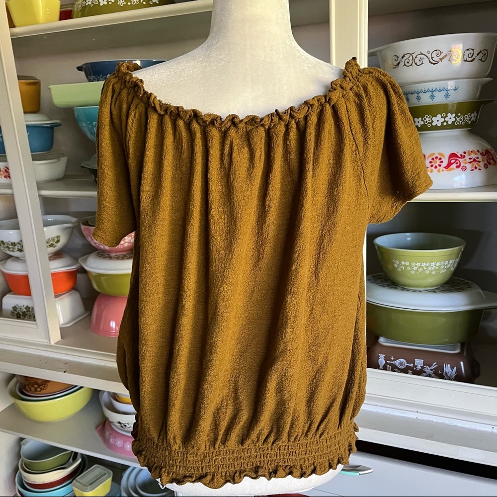 Madewell Texture And Thread Drawstring Top - Size… - image 7